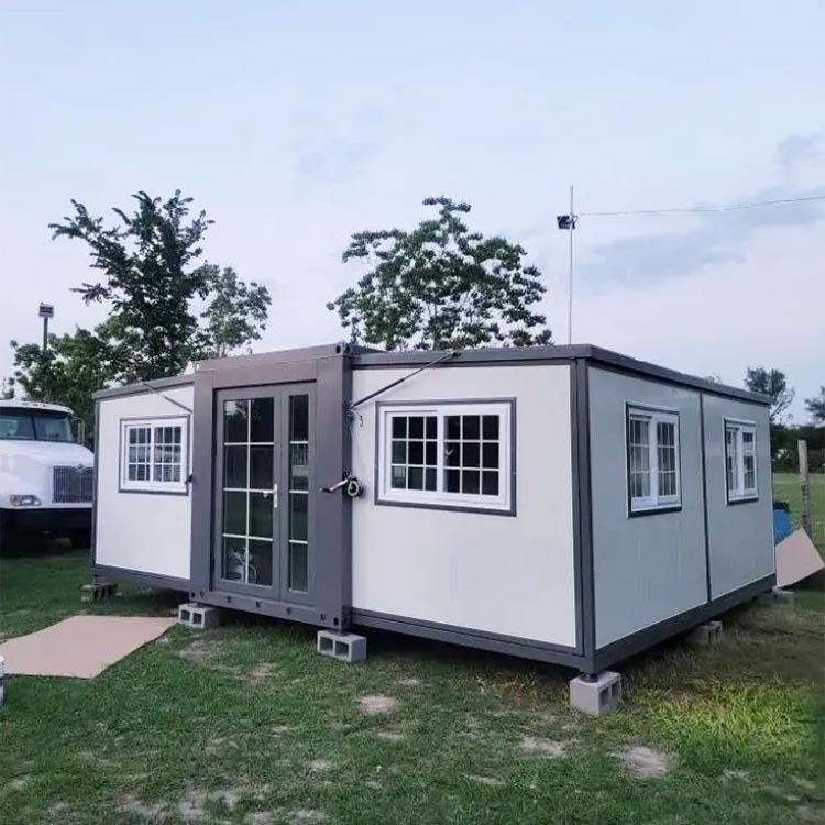 Quais são as opções de design para contêineres expansíveis?